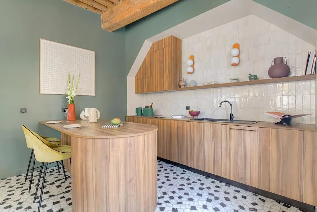 아파트 Labolla, Charmant Cocon Avec Spa, Coeur De 리옹